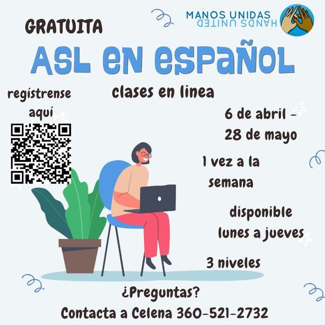 Spanish ASL classes for immigrant families