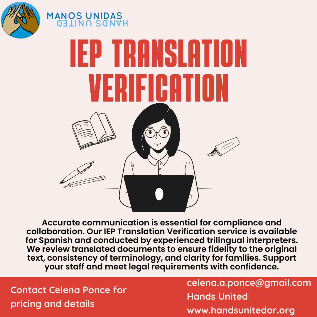 IEP Translation Verification