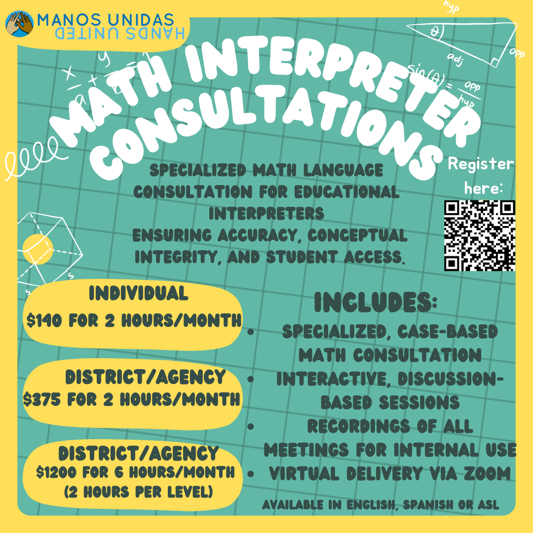 Math Interpreter Consultations