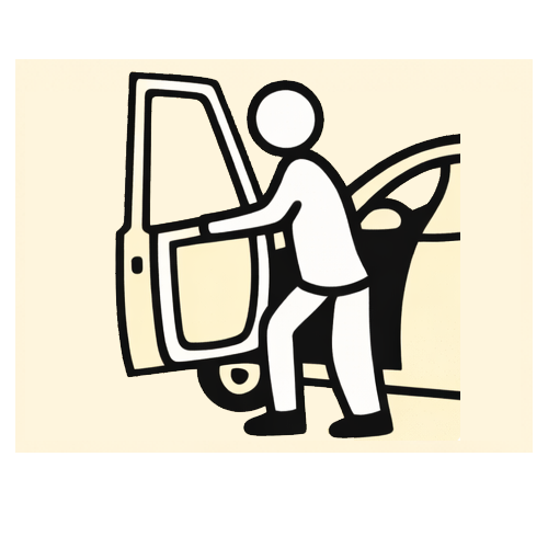 Should I step out of the vehicle?