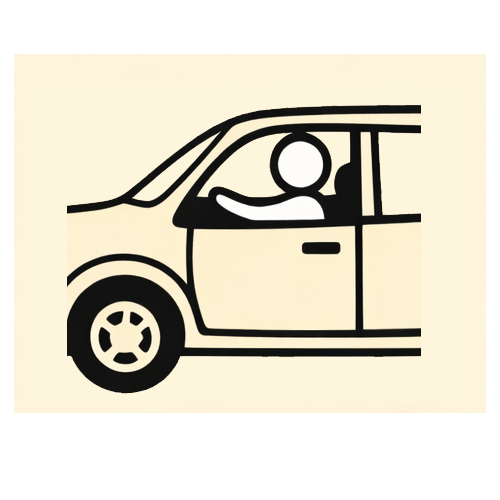 Should I stay inside the vehicle?