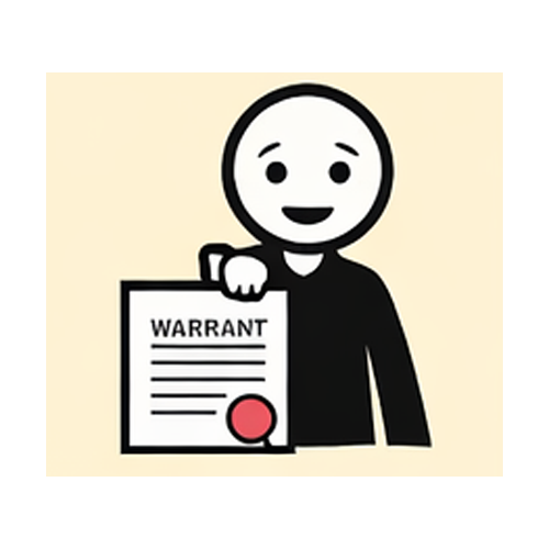 Do you have a judicial warrant?