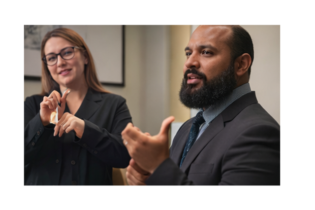 Professional event interpreting