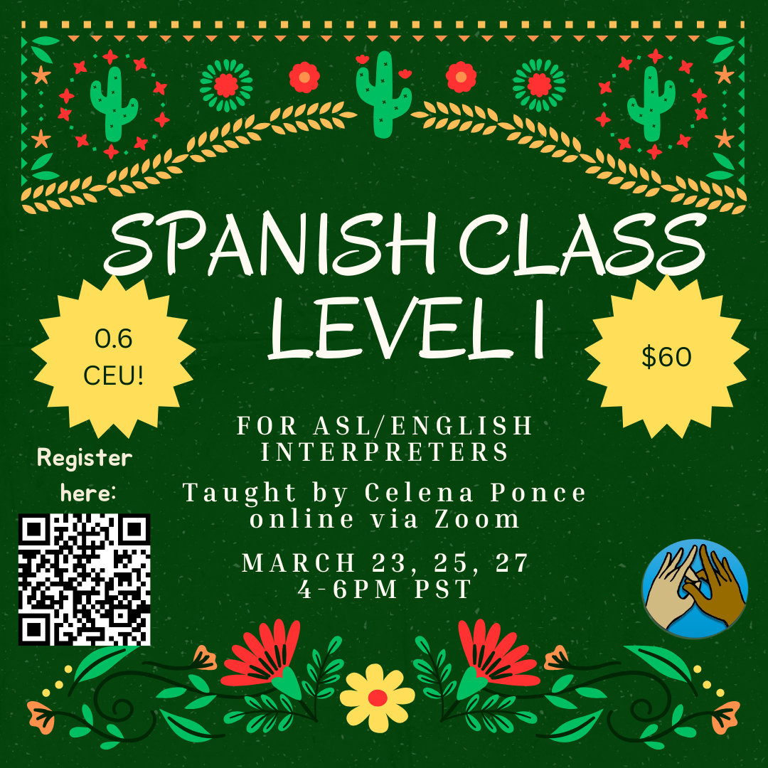 Beginning Spanish workshop for interpreters